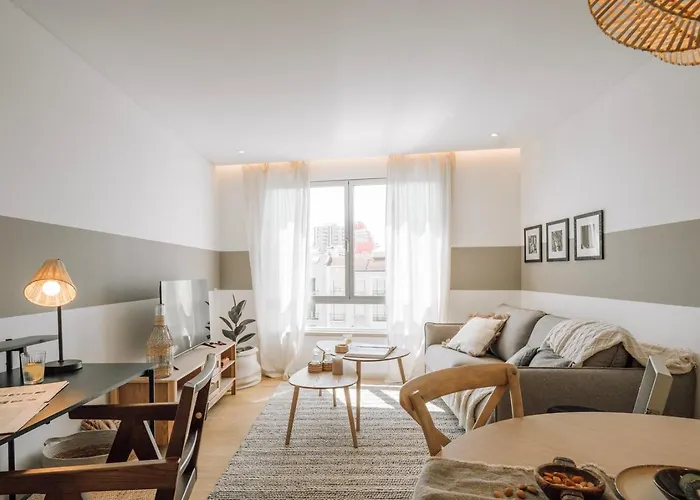 Montalto - 1 Bedroom And Parking In Alvalade 公寓 Lisboa